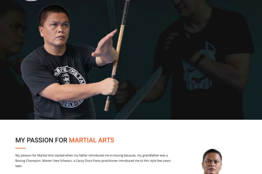 Martial Arts Training by Grandmaster John Mac