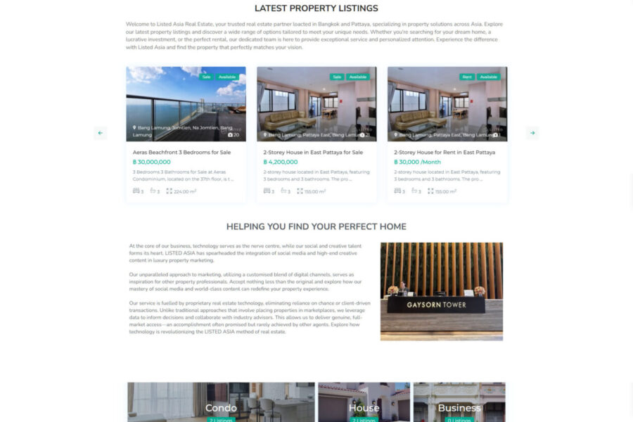 Listed Asia – Find Your Dream Property